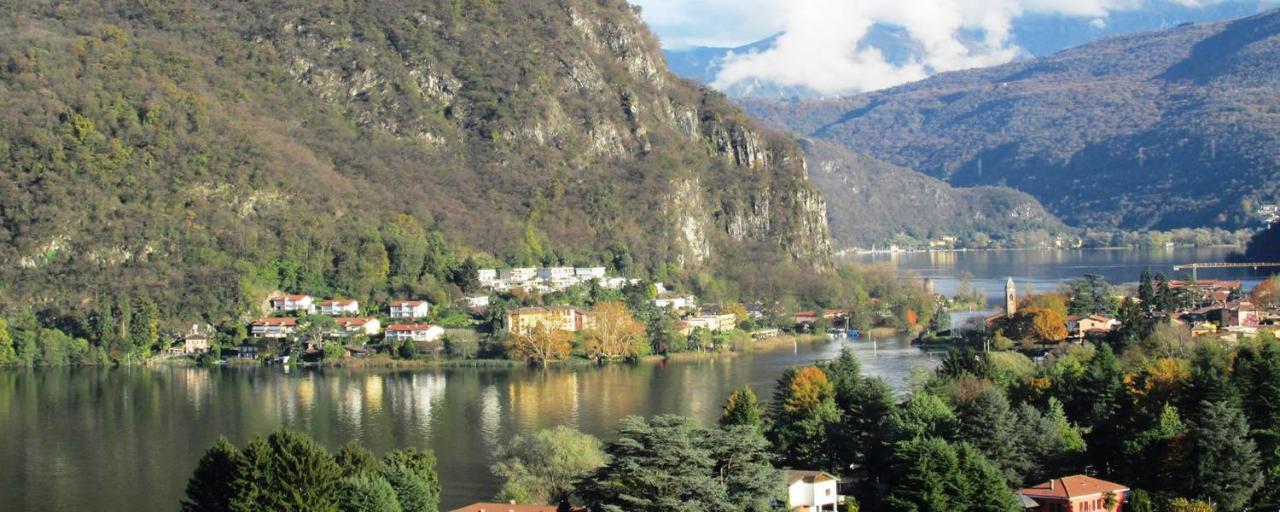 Hotel Carillon Lavena Ponte Tresa Kültér fotó